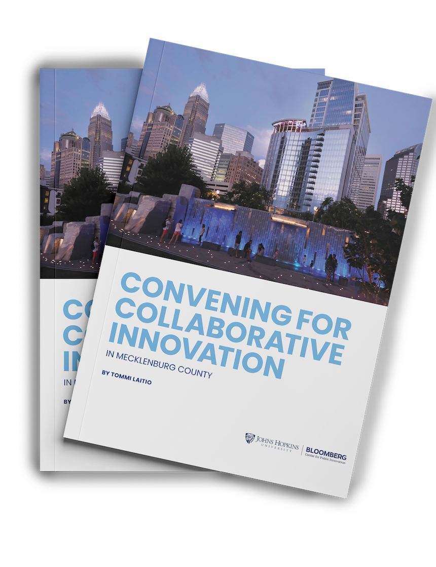 Cover of Convening for Collaborative Innovation in Mecklenburg County case study